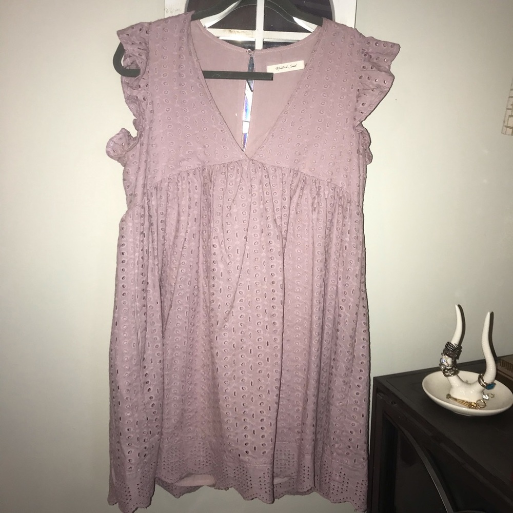 purple romper/dress